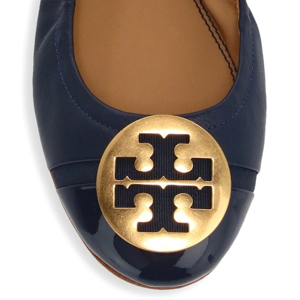 Tory Burch mini cap toe ballet flats